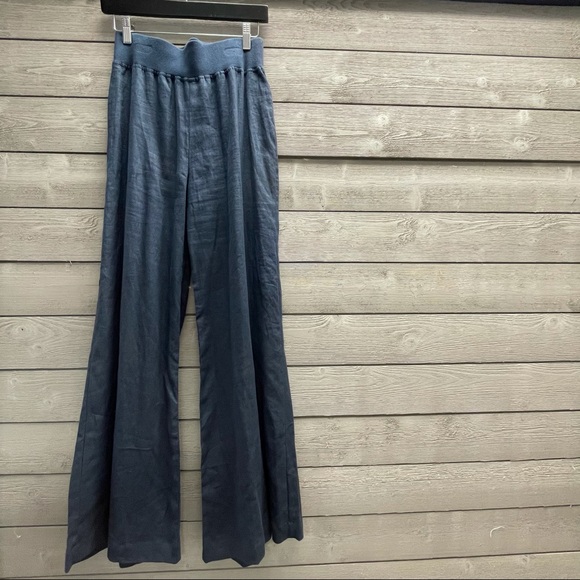 Pants - Wide Leg Linen Pants by 3 DOTS SB